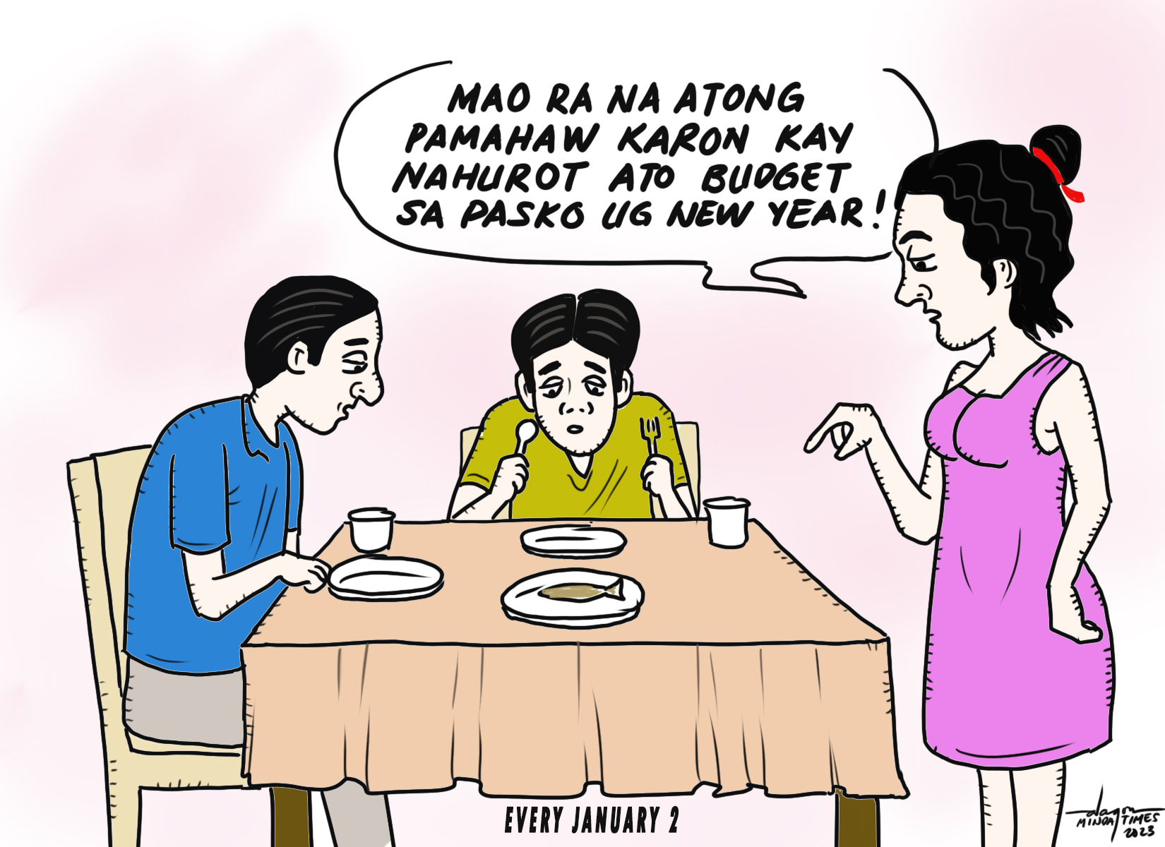 Editorial Cartoon of the Day - Mindanao Times