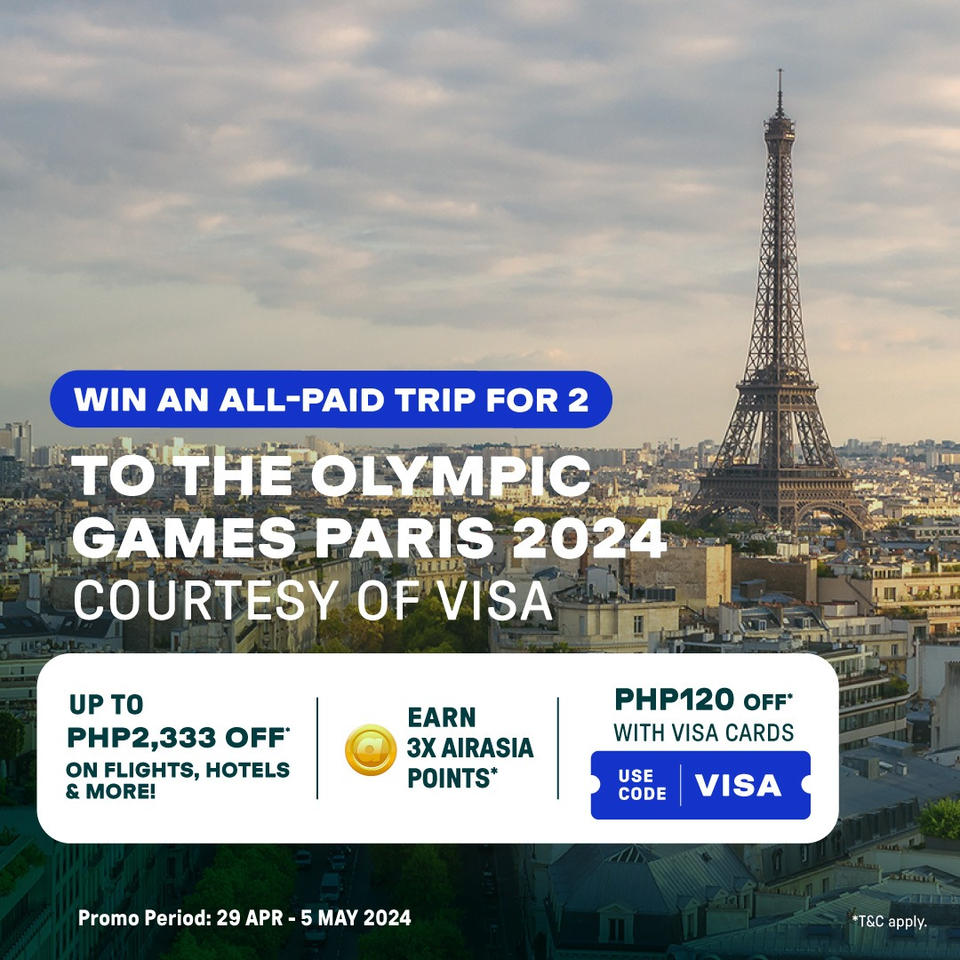 Win free trips for 2 to Paris 2024 Olympics from AirAsia MOVE in ...